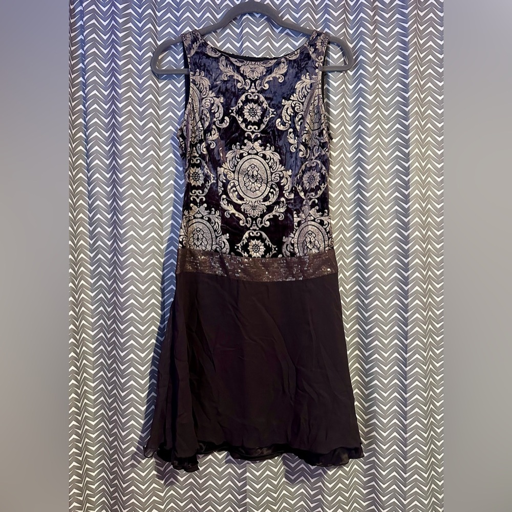 NWT Alexia Admor | Sleeveless Mini Flapper Style Dress, size S
